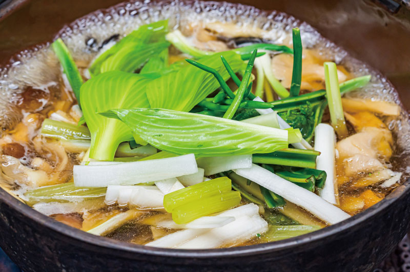 玉貴特製　春の山菜七茸汁イメージ1