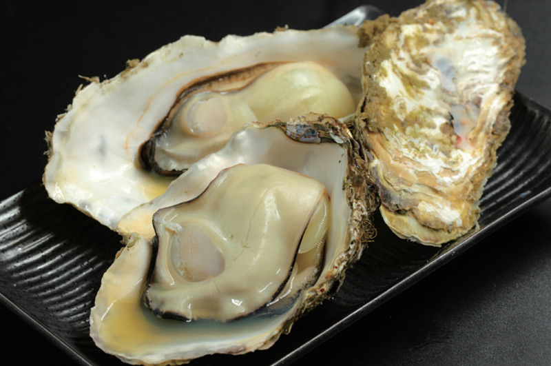 牡蠣のカンカン焼