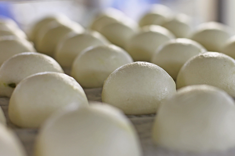 だだちゃまんじゅう製造過程