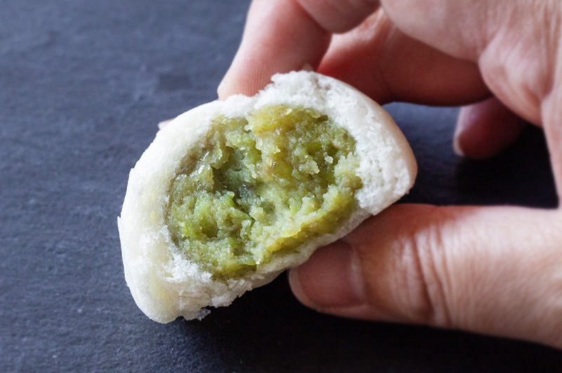 だだちゃまんじゅう断面