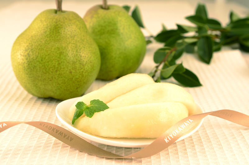 ほわいとぱりろーるラ・フランス_素材イメージ