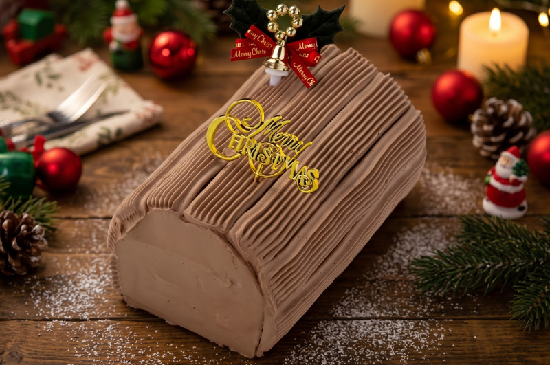 クリスマスぱりろーる ダブルショコラ-メイン