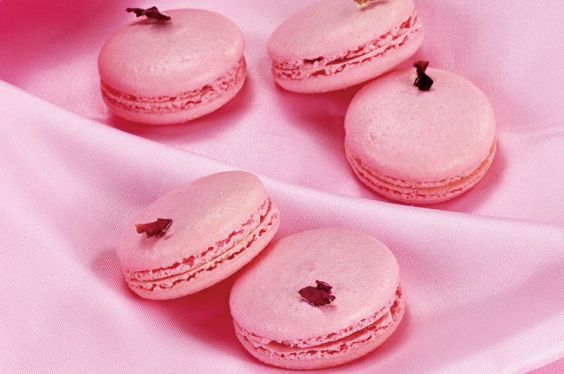 シルクマカロンローズメイン