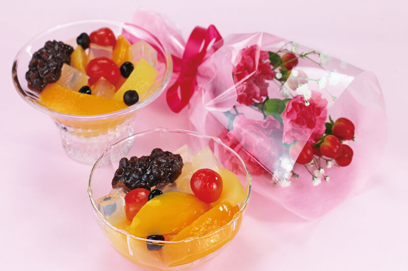 母の日フルーツあんみつ_イメージ
