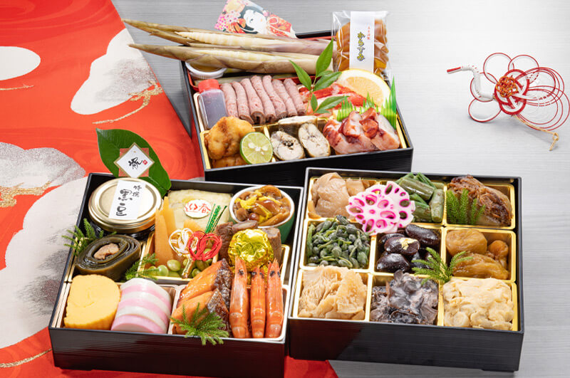 玉貴特製おせち3段イメージ1