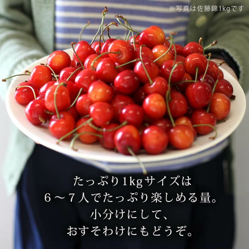 紅秀峰 特選2L 1kg 2026予約｜1.7万箱超の実績：山形さくらんぼ清川屋