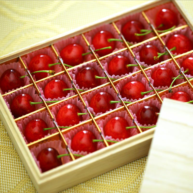 母の日 さくらんぼ 佐藤錦 24粒_パッケージイメージ5