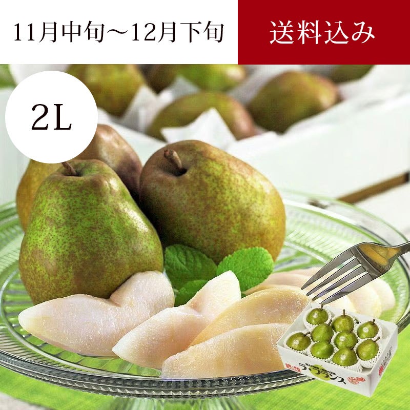  ラ・フランス 2L 9玉入イメパケ画像