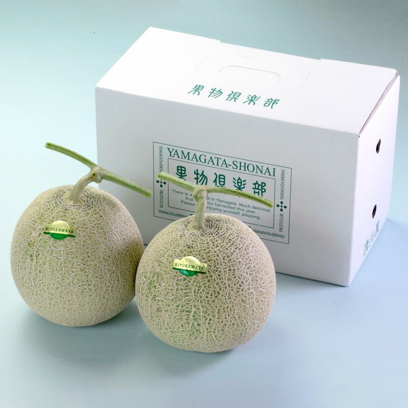 清川屋のアンデスメロン 2玉_パッケージ2