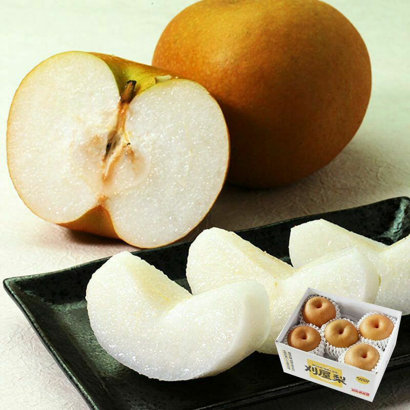 特選 刈屋梨 あきづき 2kg 山形県酒田市刈屋地区産ジューシーな和梨