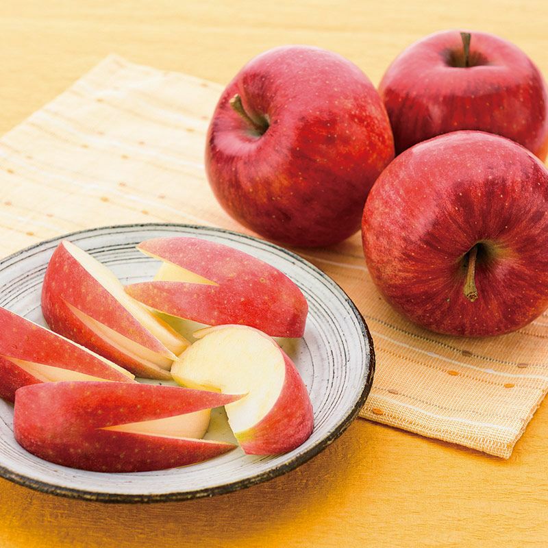 雪待ち完熟ふじりんご 樹上で完熟栄養豊富な美味しいリンゴ｜清川屋