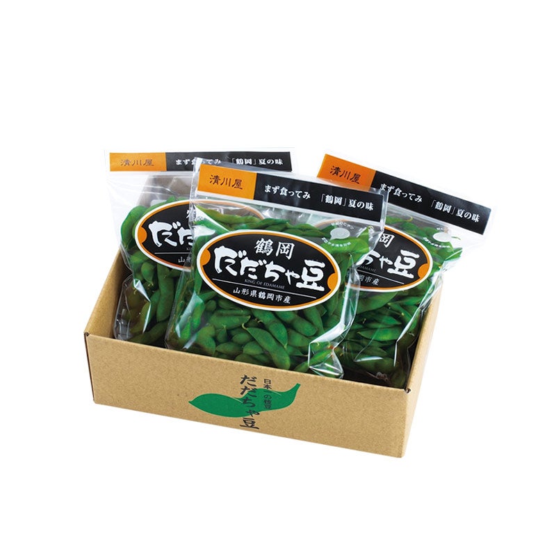 鶴岡 だだちゃ豆 300g×3袋 ＜本豆＞