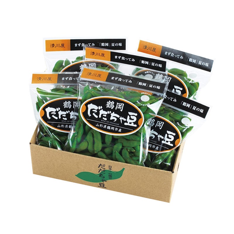 鶴岡 だだちゃ豆 300g×6袋 ＜本豆＞