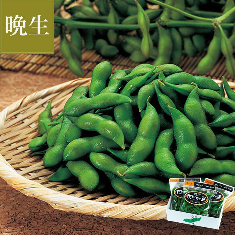 尾浦だだちゃ豆 300g×3袋 朝採り直送名産だだちゃ豆｜清川屋