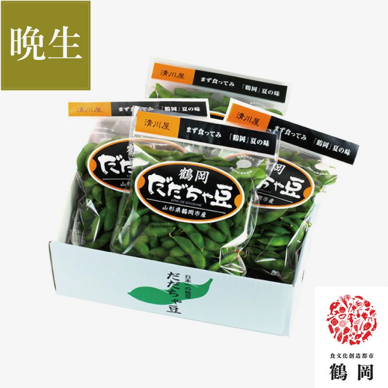 尾浦だだちゃ豆 300g×4袋 朝採り直送名産だだちゃ豆｜清川屋