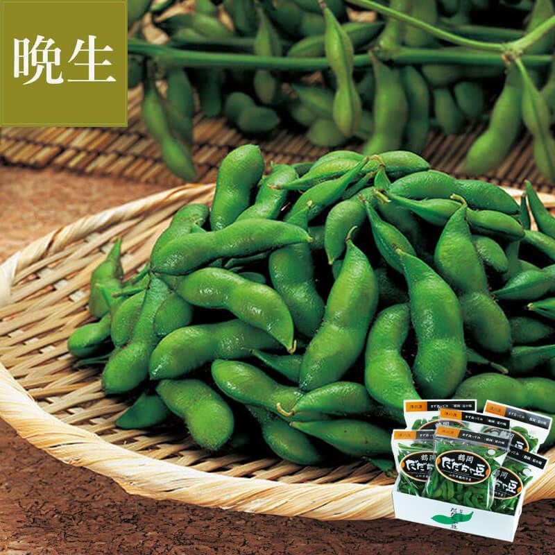 尾浦だだちゃ豆 300g×6袋 朝採り直送名産だだちゃ豆｜清川屋