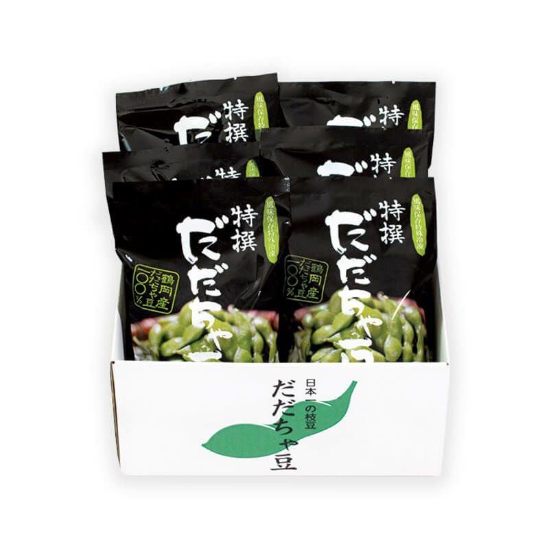 冷凍特選だだちゃ豆　６袋パッケージ
