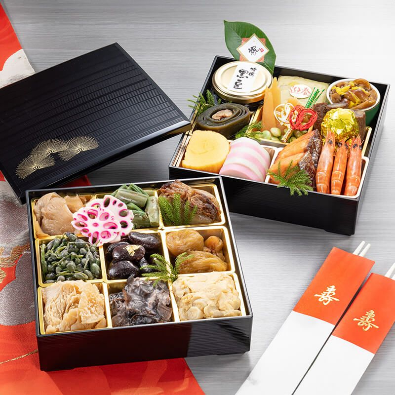 山形 山菜料亭のおせち 二段重 玉貴｜清川屋