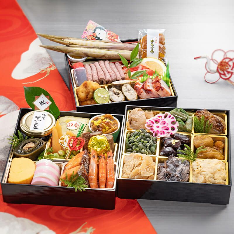 山形 山菜料亭のおせち 三段重 玉貴｜清川屋