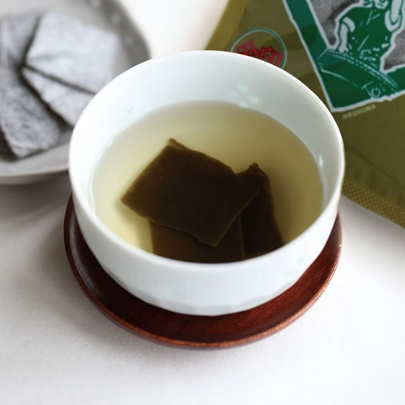 北前こんぶ茶 北海道産昆布使用こんぶも食べれる｜清川屋