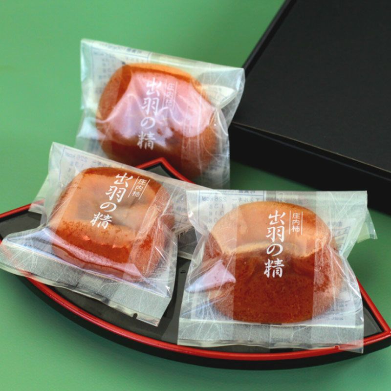 出羽の精 和菓子のような庄内柿の干し柿｜清川屋