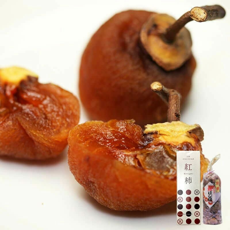 紅ほし柿 L 32玉 (化粧箱入) 山形紅柿の干し柿｜清川屋