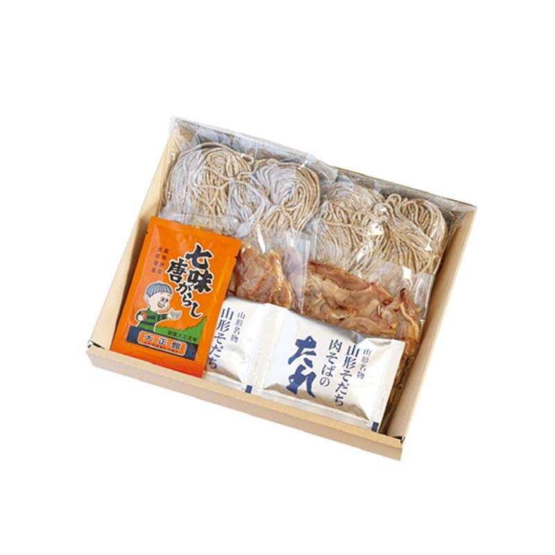 冷たい肉そば 4人前 パッケージ画像