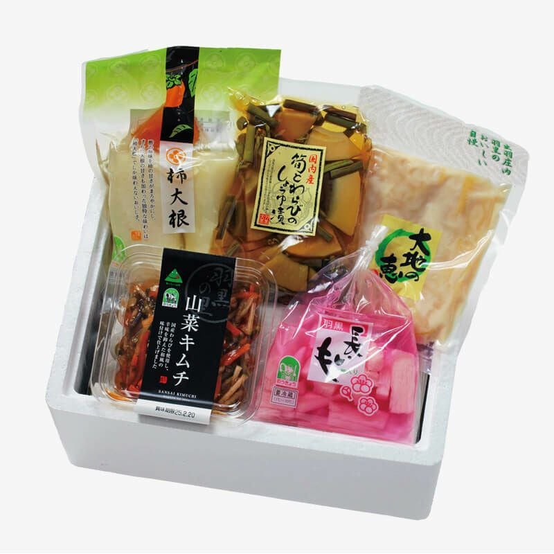 羽黒山伏漬物_パッケージ