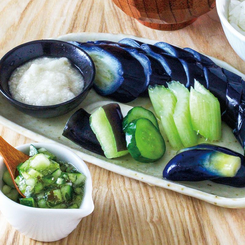 夏の丸ごと浅漬けイメージ画像