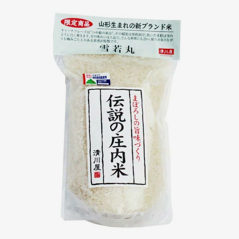 伝説の庄内米 雪若丸 1kg 25年(令和7年度産)庄内米 山形県のお米｜清川屋