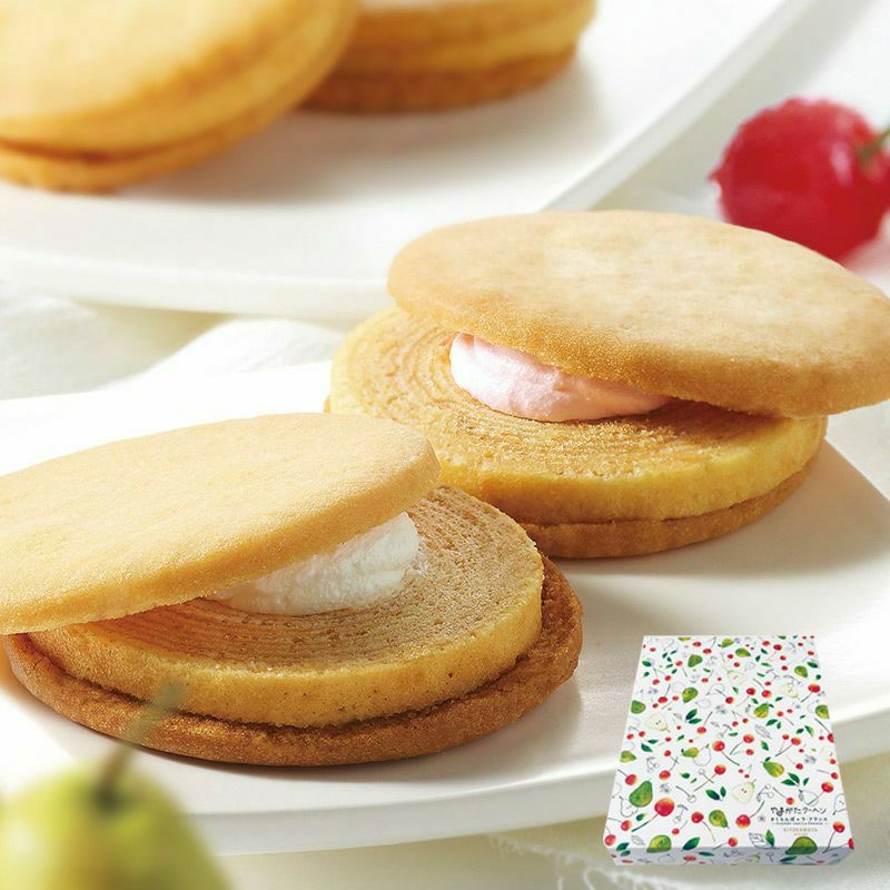 やまがたクーヘン 10個入 さくらんぼとラ・フランス香るしっとり食感の
