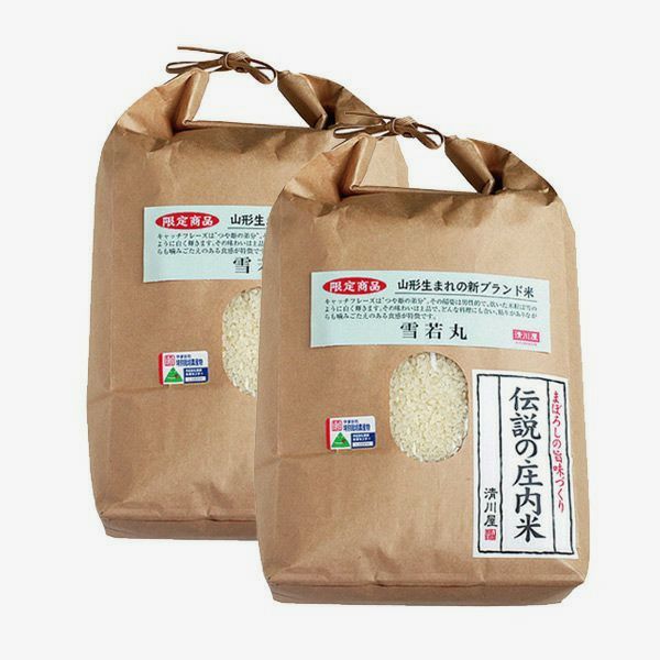 伝説の庄内米 雪若丸 10kg （5kg×2） 25年(令和7年度産)庄内米 山形県
