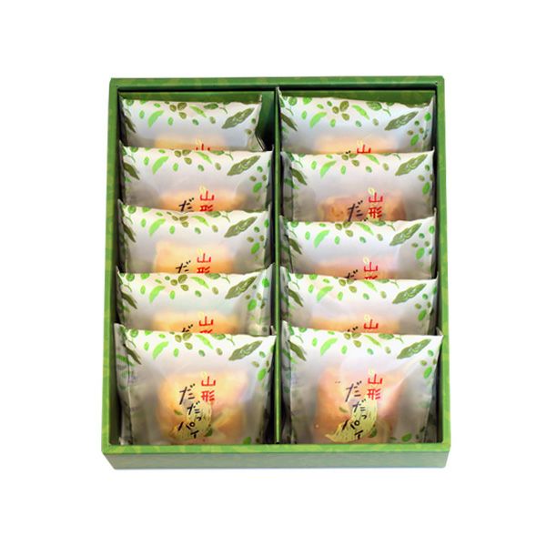 だだっパイ 10個入 だだちゃ餡とバター香る和風パイ ｜清川屋