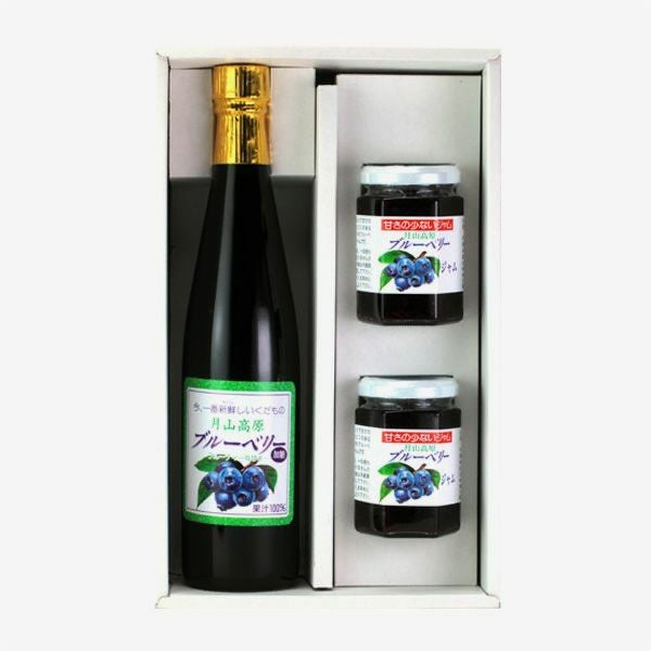 ブルーベリーさん専用 月山高原鈴木農園 ブルーベリージュース＆ジャム 山形県産完熟