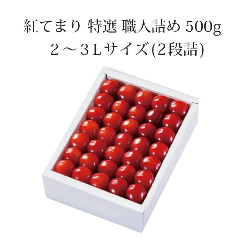 紅てまり 特選 職人詰め 2～3L 500g 県内生産量1％未満！超希少な山形