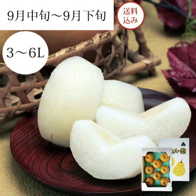 あらや梨 豊水 5～8玉 約3kg 9月中旬～9月下旬お届け