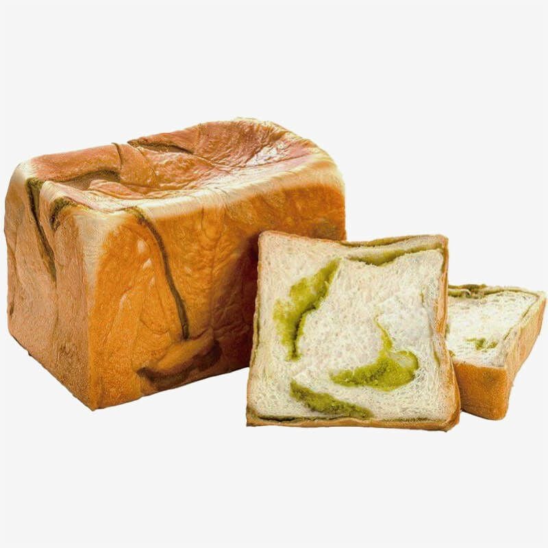 許してちょんまげ 抹茶あん 山形発高級食パン｜清川屋