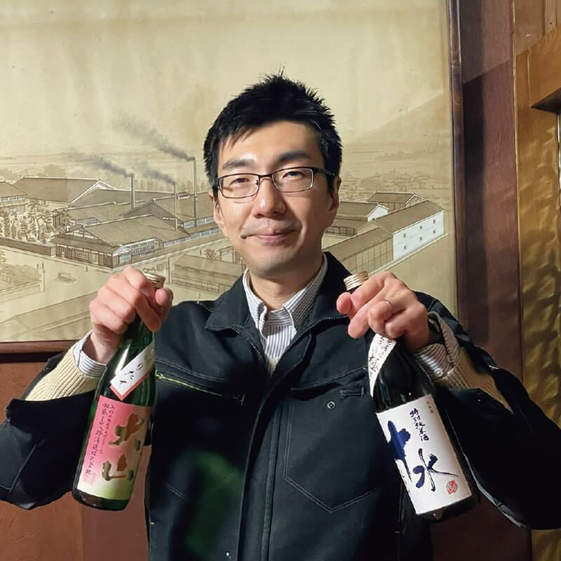  冬期限定生原酒　特別純米酒 十水_取締役社長