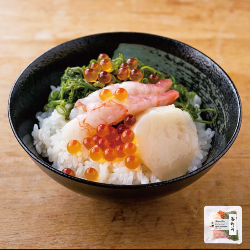 すぐに食べられる斉吉海鮮丼 甘海老 1袋｜清川屋
