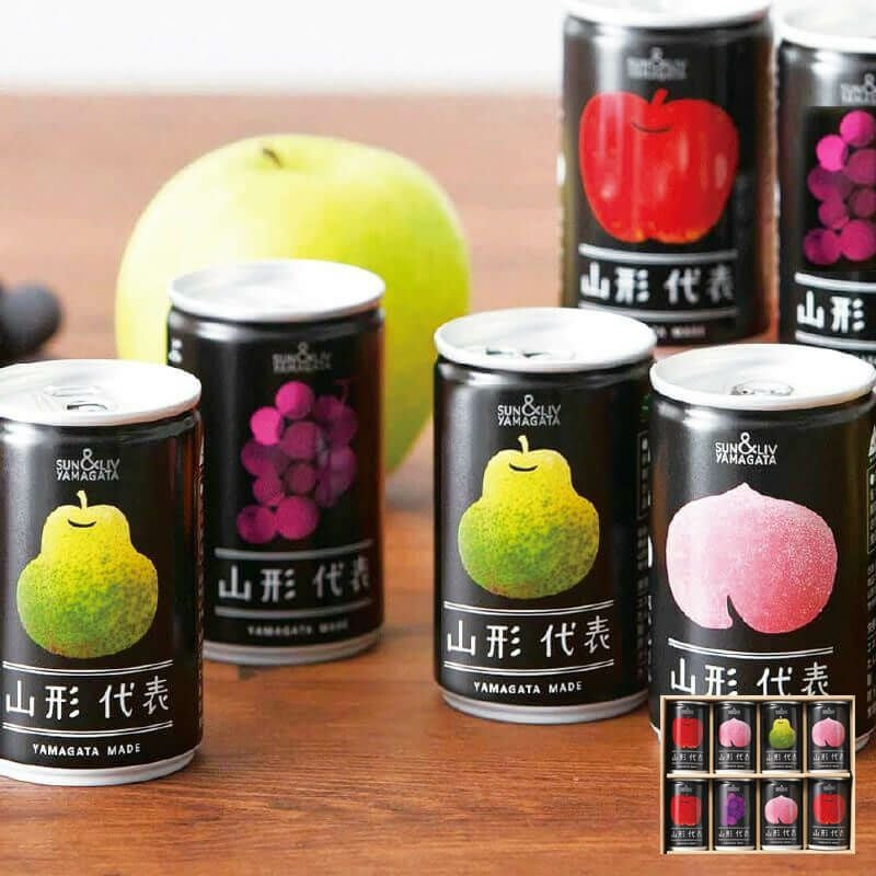  山形代表ジュース 8本入_イメージ画像