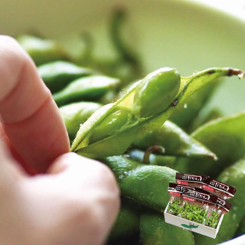 レンジパックだだちゃ豆 180g×5袋 電子レンジで簡単調理朝採り直送名産