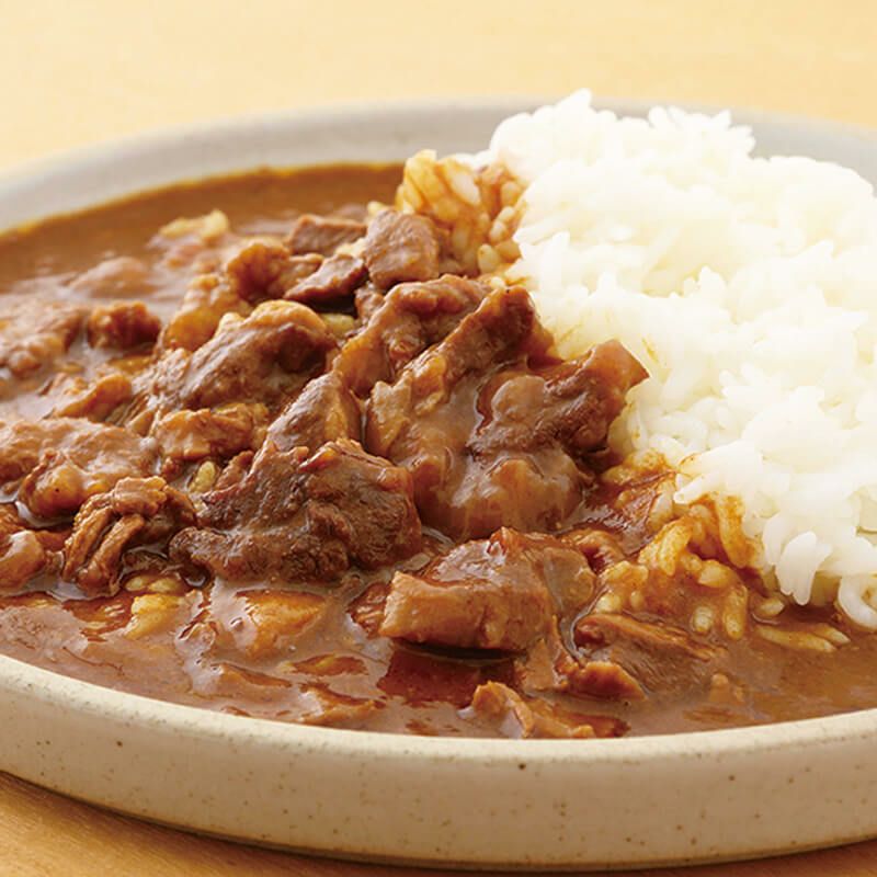 蔵王牛肉カレー 希少なお肉「千本スジ」を使った特製カレー｜清川屋