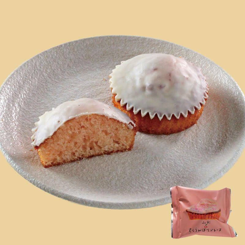 山形さくらんぼマドレーヌ-1個_イメージ1