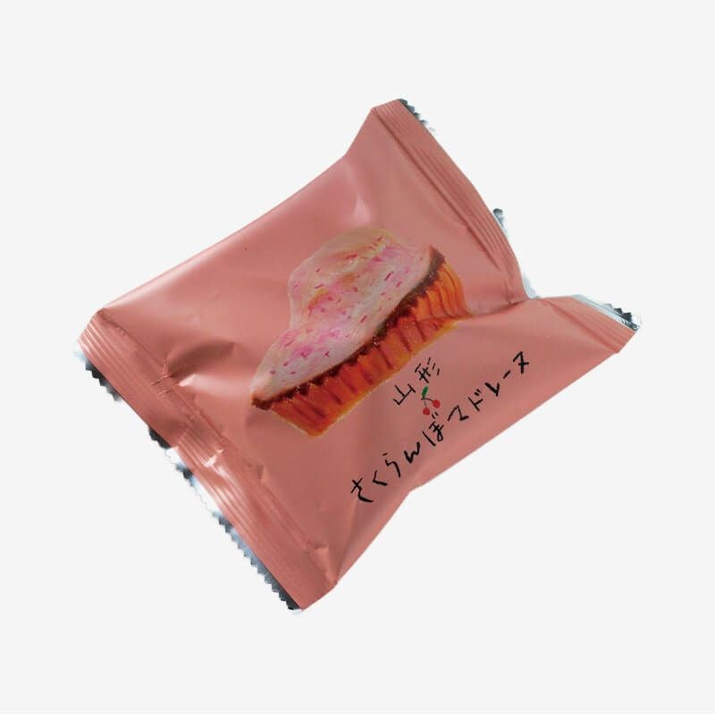 山形さくらんぼマドレーヌ 1個 さくらんぼの香り広がる上品な美味しさ
