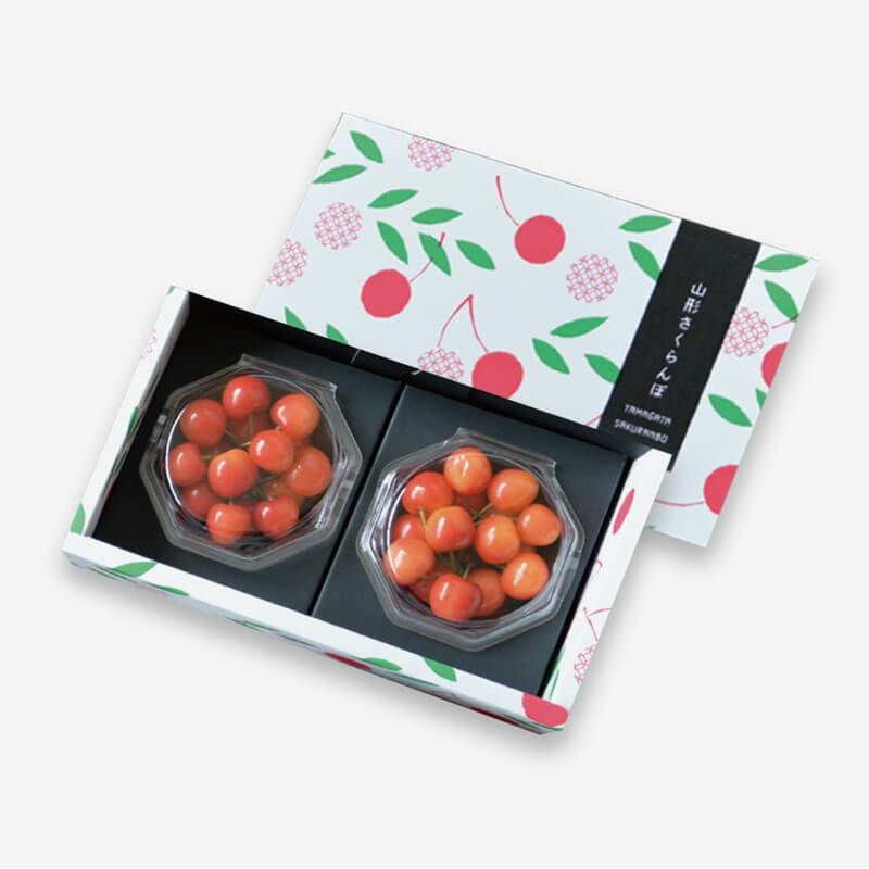 母の日さくらんぼ 佐藤錦 L 100g×2パック 温室そだち 5月上旬お届け