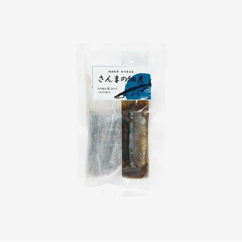 老舗魚屋のさんまの甘露煮_パッケージ
