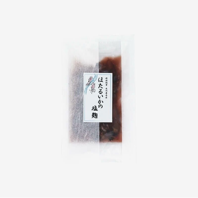 ほたるいかの塩麹漬_パッケージ
