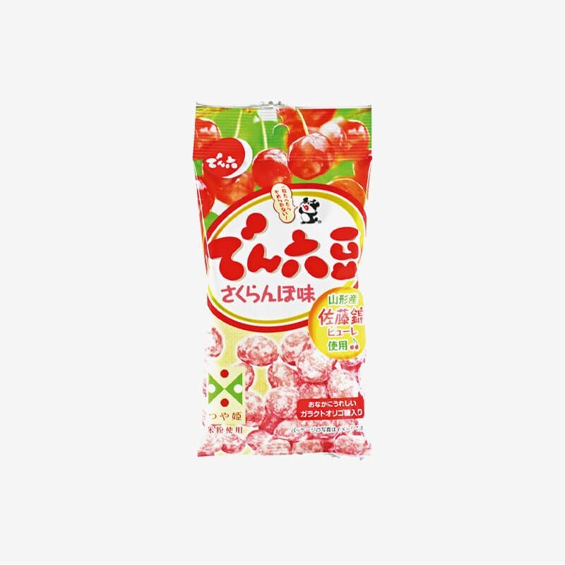 でん六豆 さくらんぼ味 1袋｜清川屋