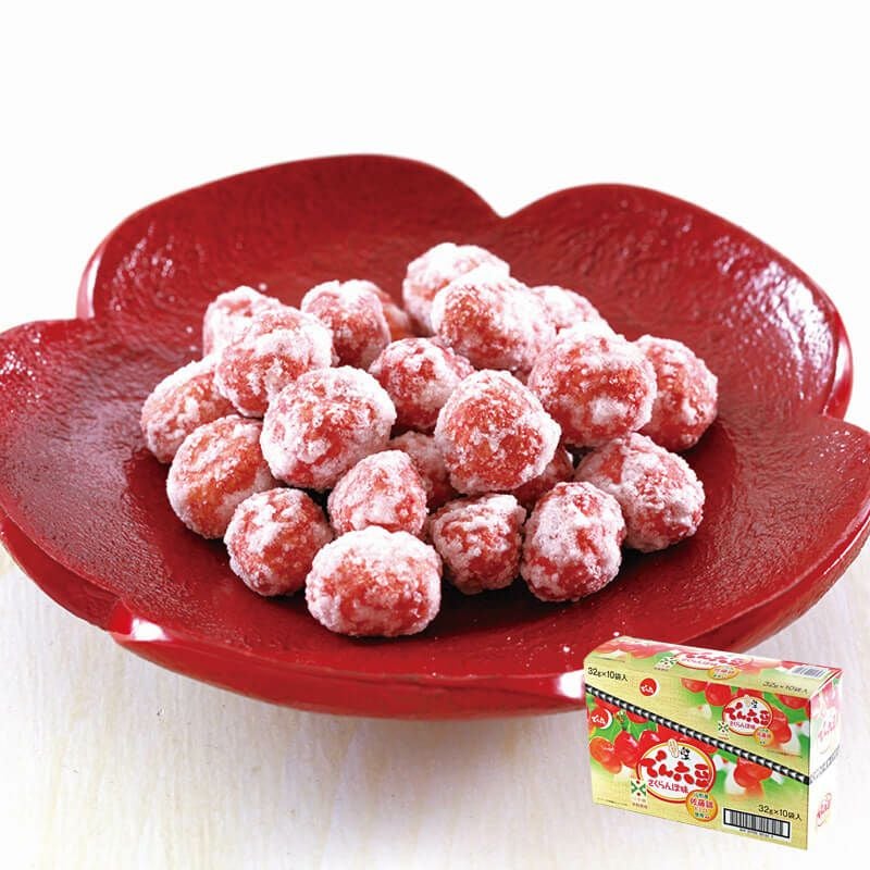 でん六豆 さくらんぼ味 10袋｜清川屋