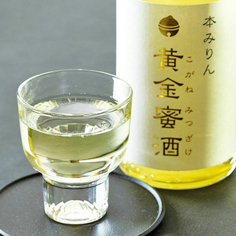 本みりん 黄金蜜酒（こがねみつざけ） 500ml 鈴木酒造の“呑める味醂